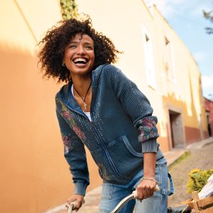 Jolene Floral Hoodie. Petite